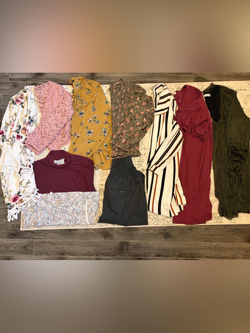 Women’s Medium Boho Clothing Lot Zara Dynamite Reitmans – 10 Pieces